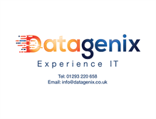 Tablet Screenshot of datagenix.co.uk